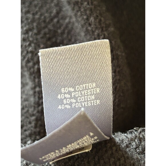 Aerie Black Sunwashed Desert Hoodie Sweatshirt Grommet Lace Up Hooded Size XL - Picture 6 of 9